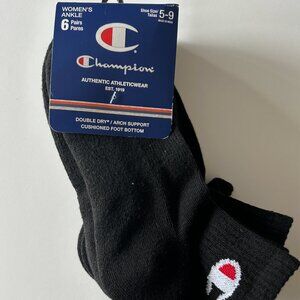 NWT 6 Pairs Champion Ankle Socks